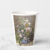 Pierre-Auguste Renoir Spring Bouquet Papieren Bekers (Voorkant)