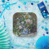 Pierre-Auguste Renoir - Spring Bouquet Papieren Bordje (Feest)