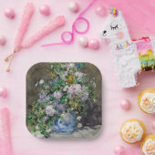 Pierre-Auguste Renoir - Spring Bouquet Papieren Bordje (Feest)