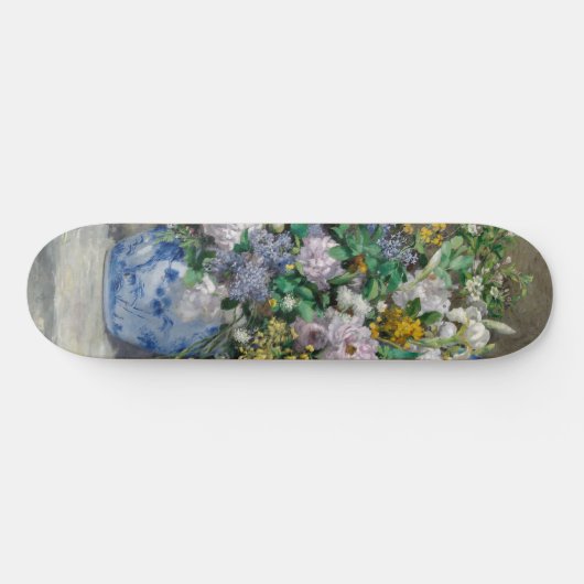 Pierre-Auguste Renoir - Spring Bouquet Persoonlijk Skateboard (Horizontaal)