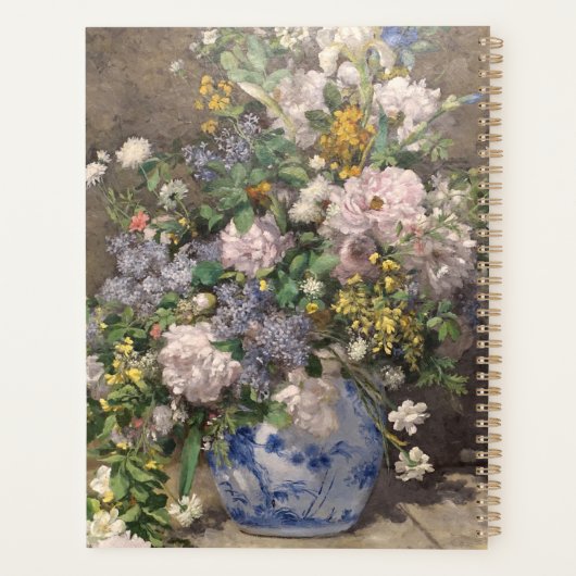 Pierre-Auguste Renoir Spring Bouquet Planner (Achterkant)