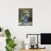 Pierre-Auguste Renoir - Spring Bouquet Poster (Thuiskantoor)