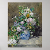 Pierre-Auguste Renoir - Spring Bouquet Poster (Voorkant)