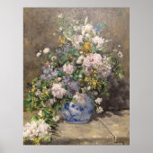 Pierre-Auguste Renoir Spring Bouquet Poster (Voorkant)
