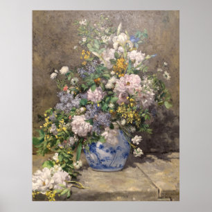 Pierre-Auguste Renoir Spring Bouquet Poster
