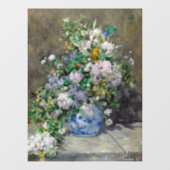 Pierre-Auguste Renoir - Spring Bouquet Raamsticker (Vel)