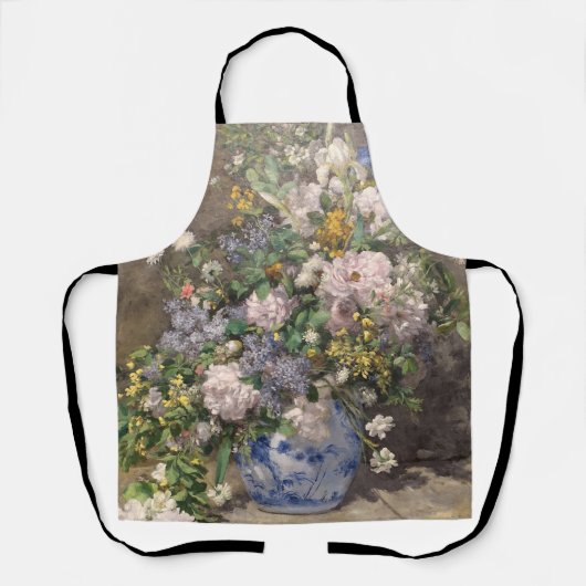 Pierre-Auguste Renoir Spring Bouquet Schort (Voorkant)