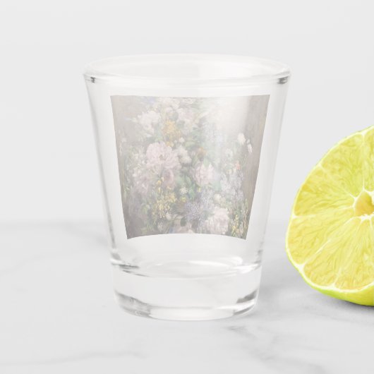 Pierre-Auguste Renoir Spring Bouquet Shot Glas (Achterkant)
