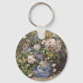 Pierre-Auguste Renoir Spring Bouquet Sleutelhanger (Voorkant)