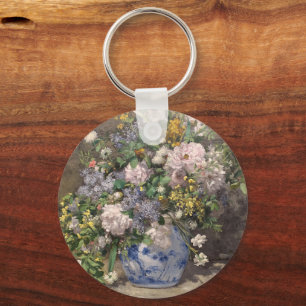 Pierre-Auguste Renoir Spring Bouquet Sleutelhanger