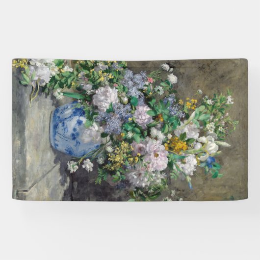 Pierre-Auguste Renoir - Spring Bouquet Spandoek (Horizontaal)