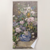 Pierre-Auguste Renoir Spring Bouquet Strandlaken (Voorkant)