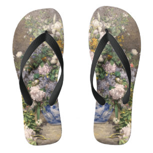Pierre-Auguste Renoir Spring Bouquet Teenslippers