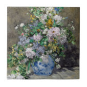 Pierre-Auguste Renoir - Spring Bouquet Tegeltje (Voorkant)