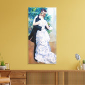 Pierre-Auguste Renoir - Stad Dans Canvas Afdruk (Insitu (Woonkamer))