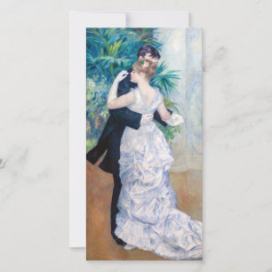 Pierre-Auguste Renoir - Stadsdans Bedankkaart