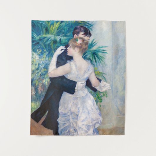 Pierre-Auguste Renoir - Stadsdans Wandkleed (Voorkant)