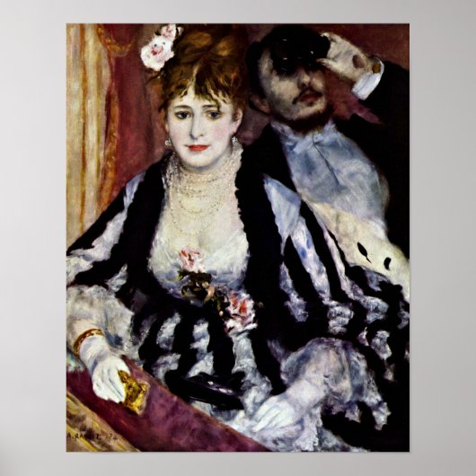 Pierre-Auguste Renoir - The Lodge Poster (Voorkant)