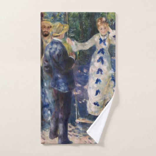 Pierre-Auguste Renoir - The Swing Bad Handdoek (Handdoek)