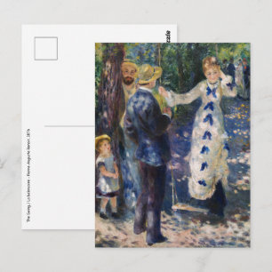 Pierre-Auguste Renoir - The Swing Briefkaart