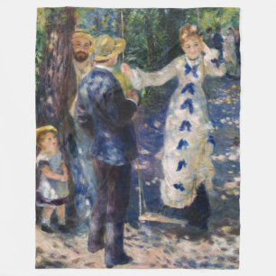 Pierre-Auguste Renoir - The Swing Fleece Deken