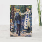Pierre-Auguste Renoir - The Swing Kaart (Voorkant)