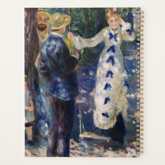 Pierre-Auguste Renoir - The Swing Planner (Achterkant)