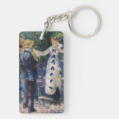Pierre-Auguste Renoir - The Swing Sleutelhanger (achterkant)