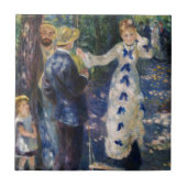 Pierre-Auguste Renoir - The Swing Tegeltje (Voorkant)