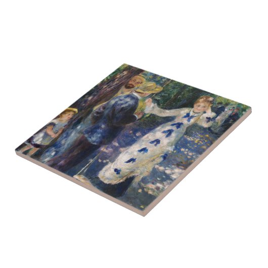 Pierre-Auguste Renoir - The Swing Tegeltje (Zijkant)