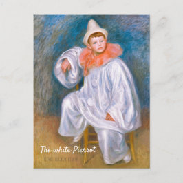 Pierre-Auguste Renoir The white Pierrot CC1066 Briefkaart
