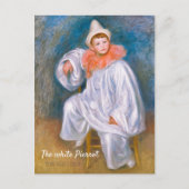 Pierre-Auguste Renoir The white Pierrot CC1066 Briefkaart (Voorkant)
