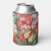 Pierre-Auguste Renoir - Tulip Bouquet Blikjeskoeler (Blikje Achterkant)