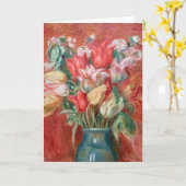Pierre-Auguste Renoir - Tulip Bouquet Kaart (Gele Bloem)