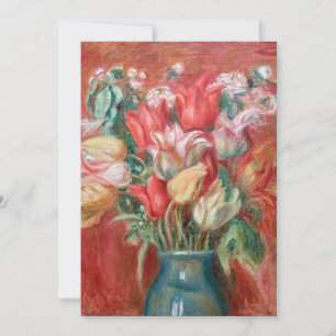 Pierre-Auguste Renoir - Tulip Bouquet Kaart