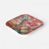 Pierre-Auguste Renoir - Tulip Bouquet Papieren Bordje (Gebogen)