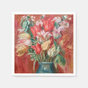 Pierre-Auguste Renoir - Tulip Bouquet Servet