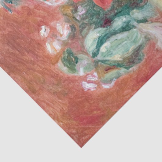 Pierre-Auguste Renoir - Tulip Bouquet Tissuepapier (Detail)