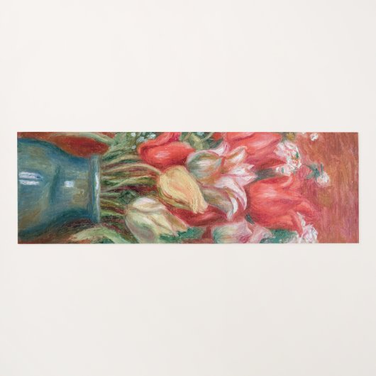 Pierre-Auguste Renoir - Tulip Bouquet Yogamat (Achterkant (horizontaal))