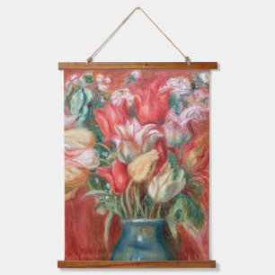 Pierre-Auguste Renoir - Tulpboeket Hangend Wandkleed