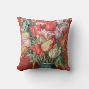 Pierre-Auguste Renoir - Tulpboeket Kussen