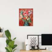Pierre-Auguste Renoir - Tulpboeket Poster (Thuiskantoor)