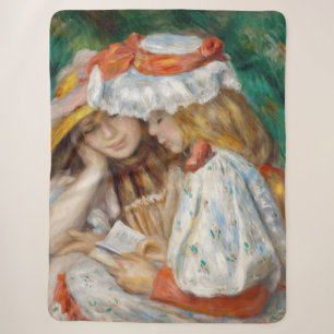 Pierre-Auguste Renoir - Twee meisjes lezen Sherpa Deken