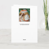 Pierre-Auguste Renoir - Twee meisjes lezend Kaart (Achterkant)