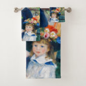 Pierre-Auguste Renoir - Twee zussen op de Terrace Bad Handdoek (Insitu)