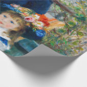 Pierre-Auguste Renoir - Twee zussen op de Terrace Cadeaupapier (Hoek)