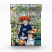 Pierre-Auguste Renoir - Twee zussen op de Terrace Fotoblokken (Voorkant)