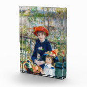 Pierre-Auguste Renoir - Twee zussen op de Terrace Fotoblokken (Rechts)