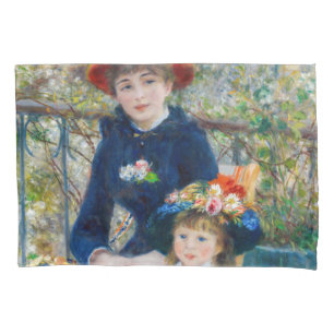 Pierre-Auguste Renoir - Twee zussen op de Terrace Kussensloop