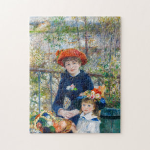 Pierre-Auguste Renoir - Twee zussen op de Terrace Legpuzzel